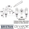 Bristan Capri Bath Shower Mixer Dimensions